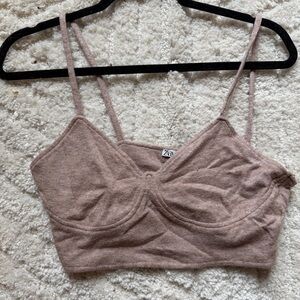 Zara cropped tank